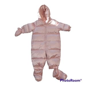 Baby Gap Snow Suit, Metallic Rose, 0-6 months